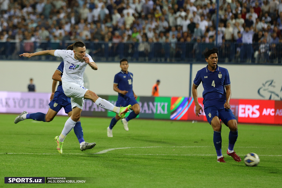 Uzbekistan - Thailand 1-half 14/6/2022