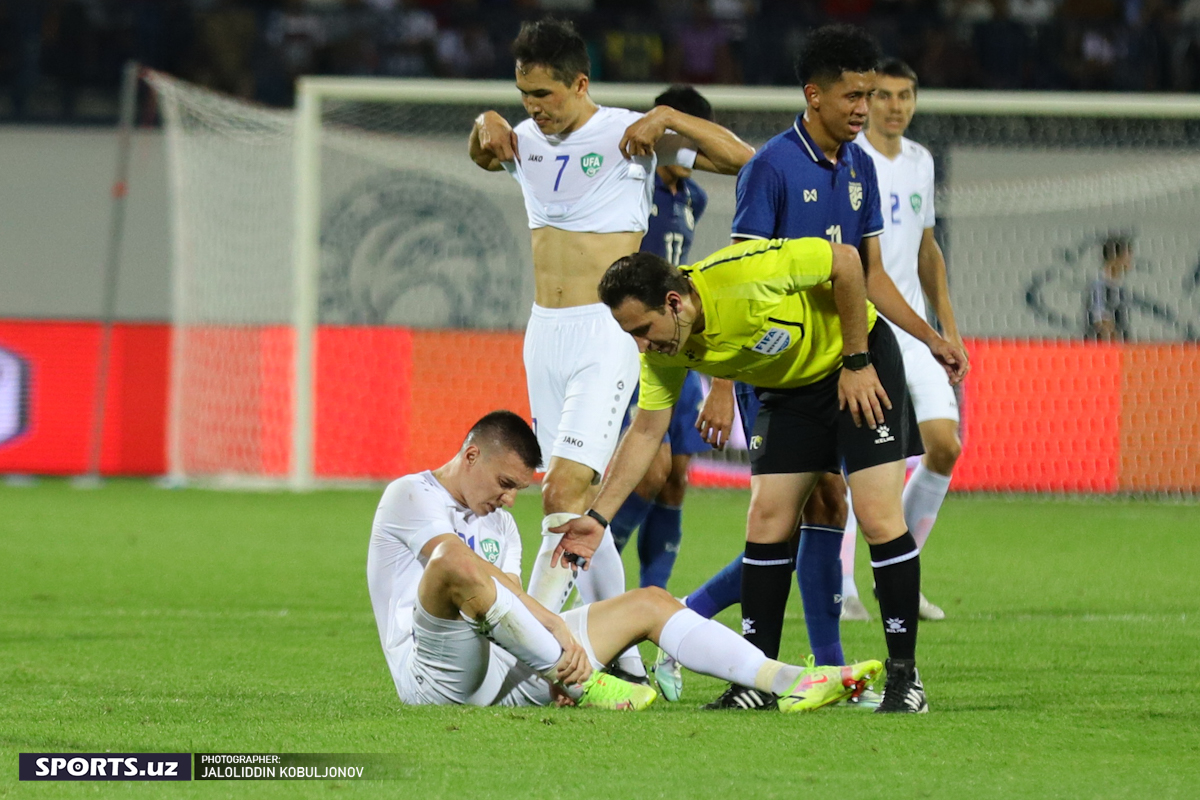 Uzbekistan - Thailand 1-half 14/6/2022