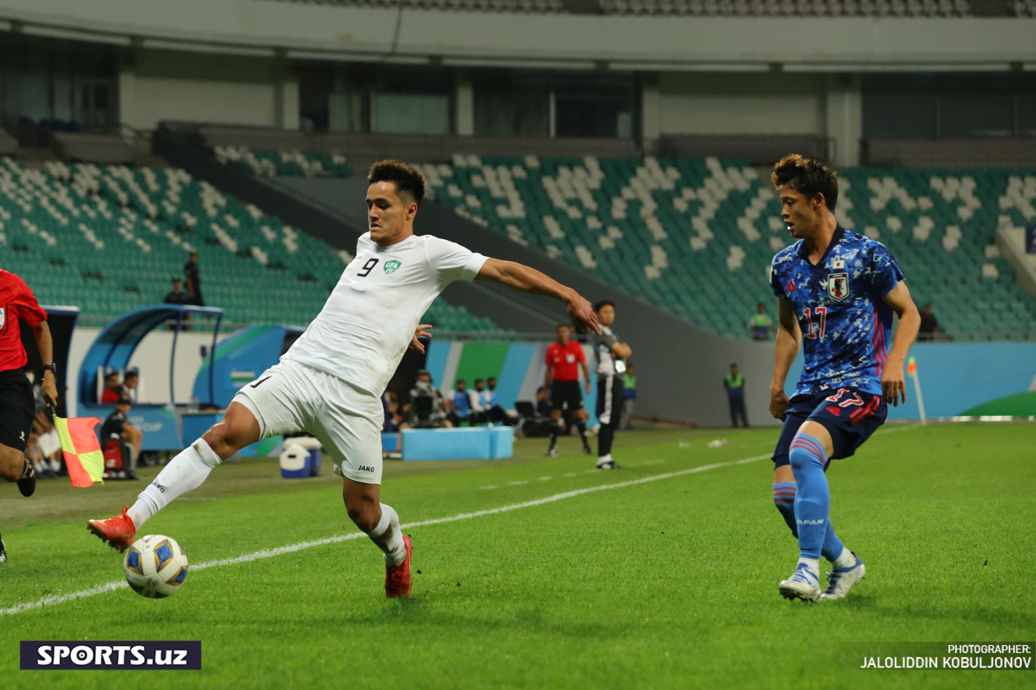 Uzbekistan - Japan 1-half 15/6/2022