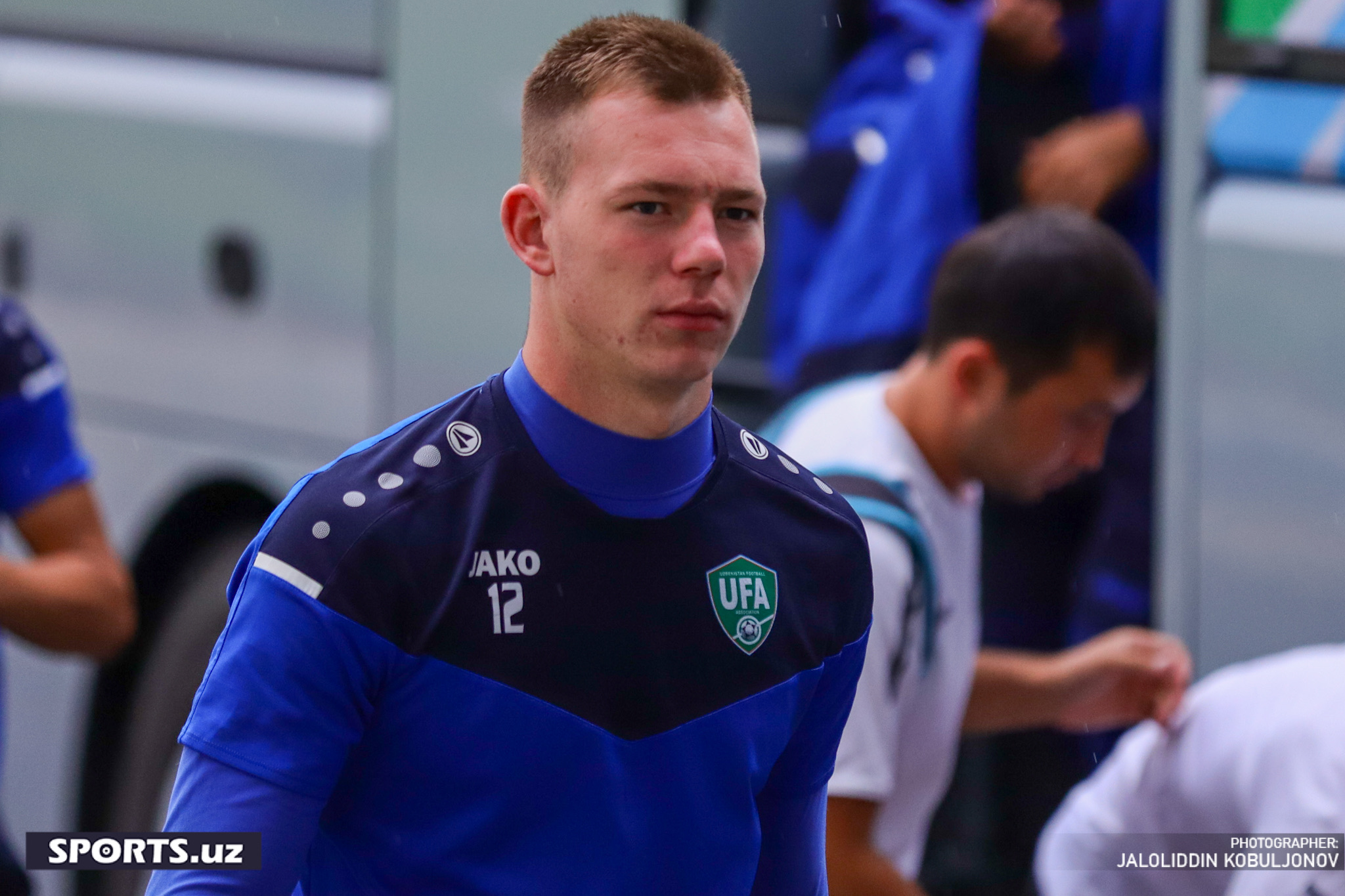 Uzbekistan U23 training