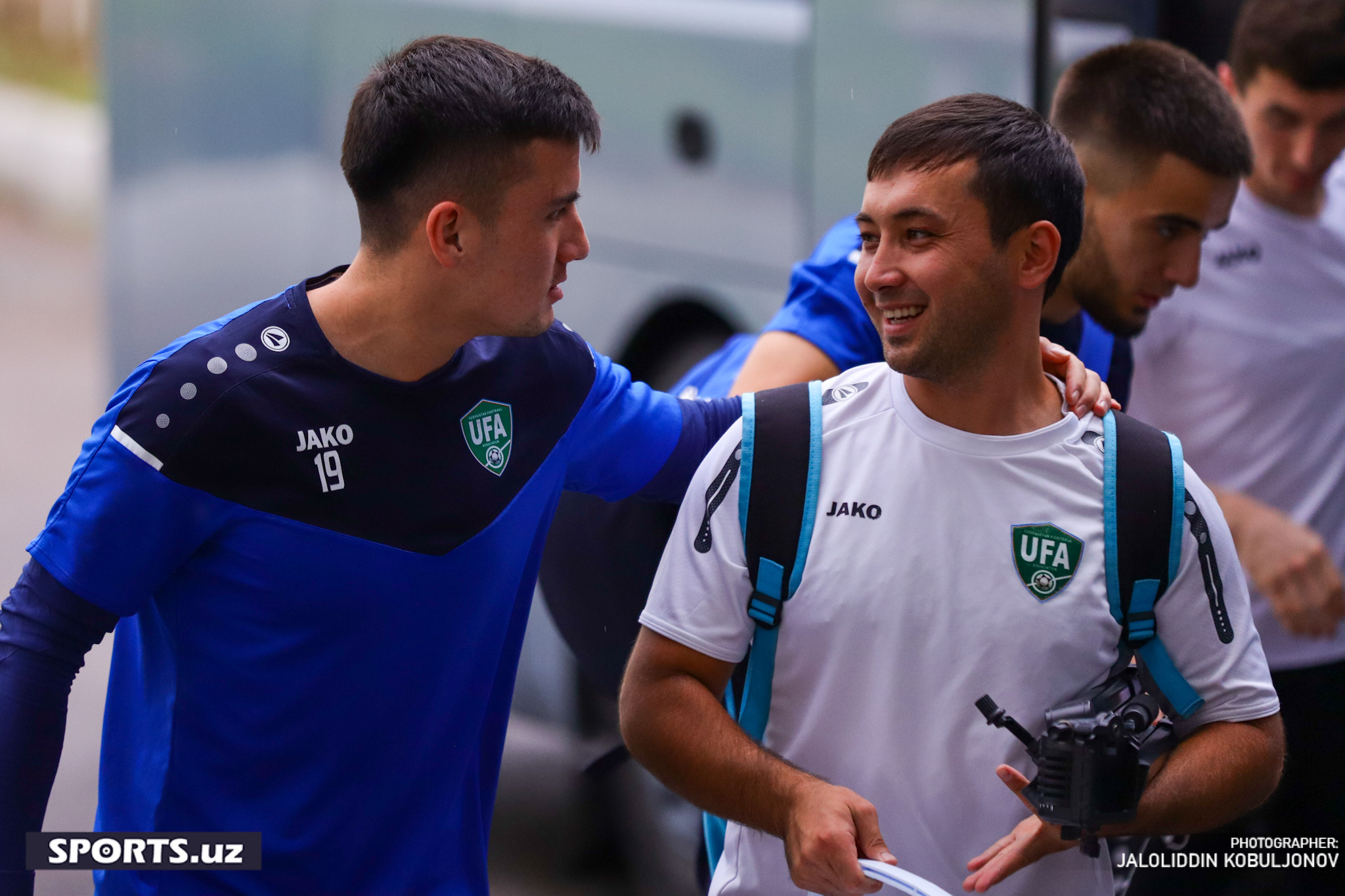 Uzbekistan U23 training