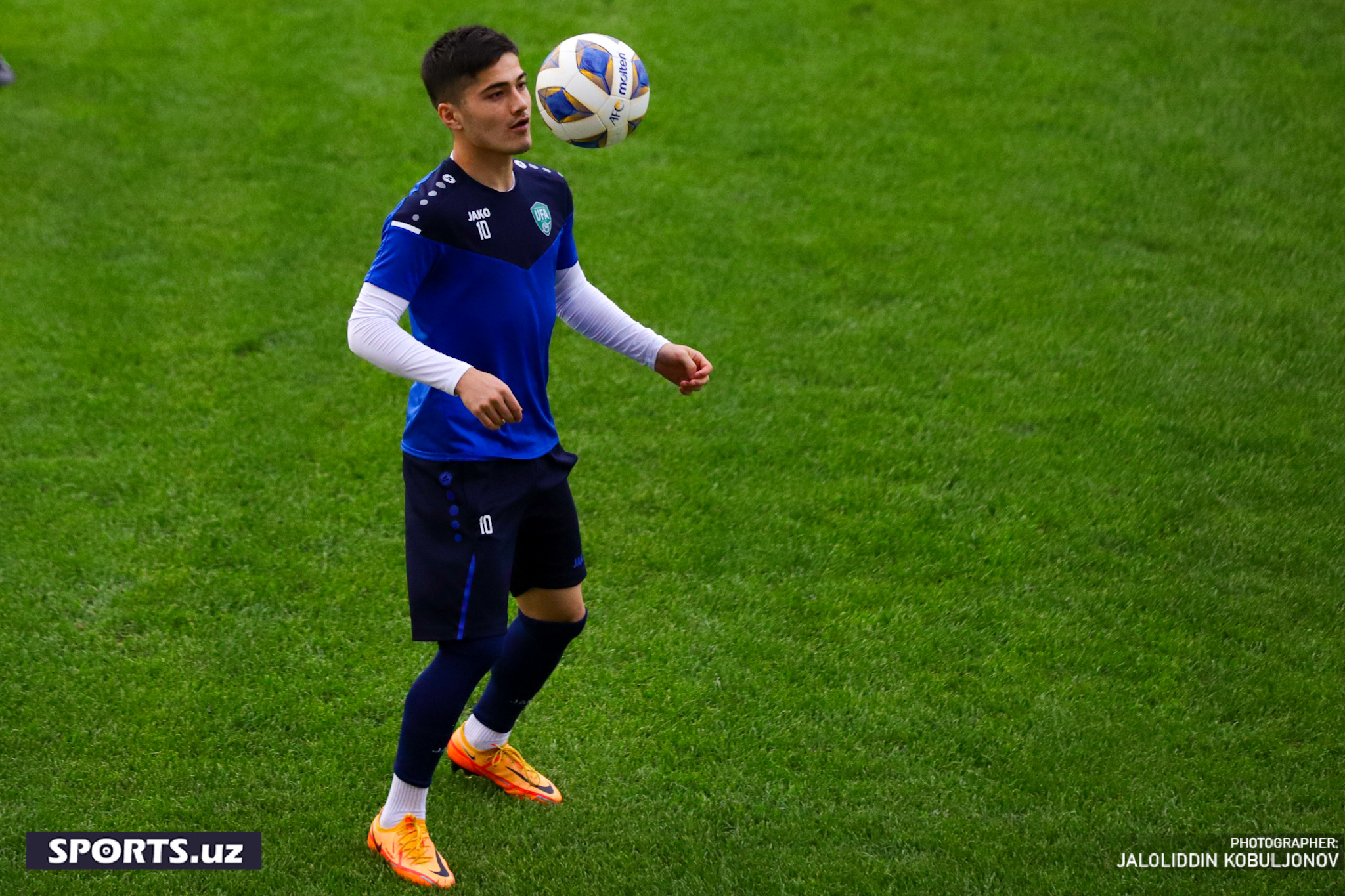 Uzbekistan U23 training