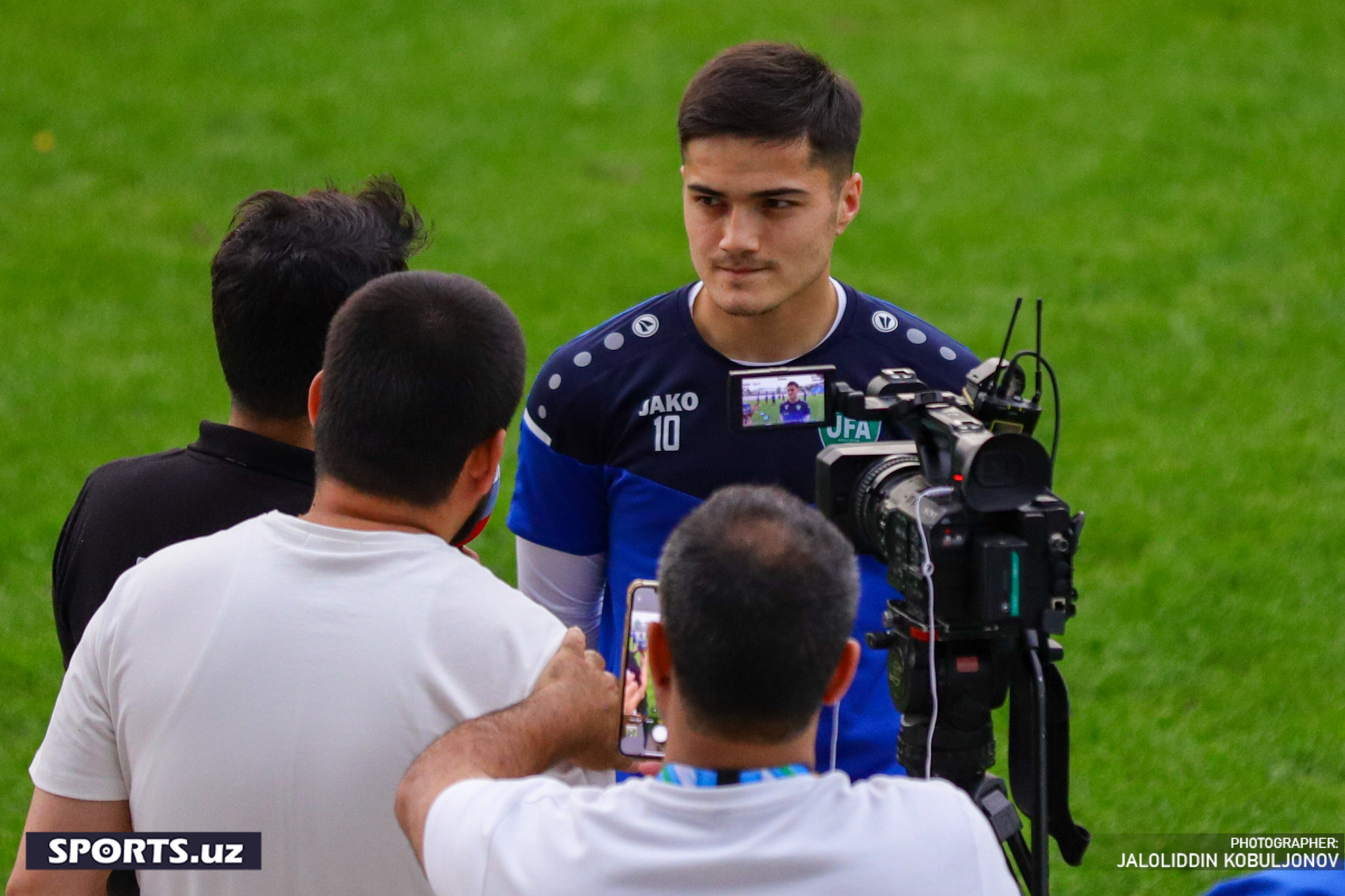 Uzbekistan U23 training