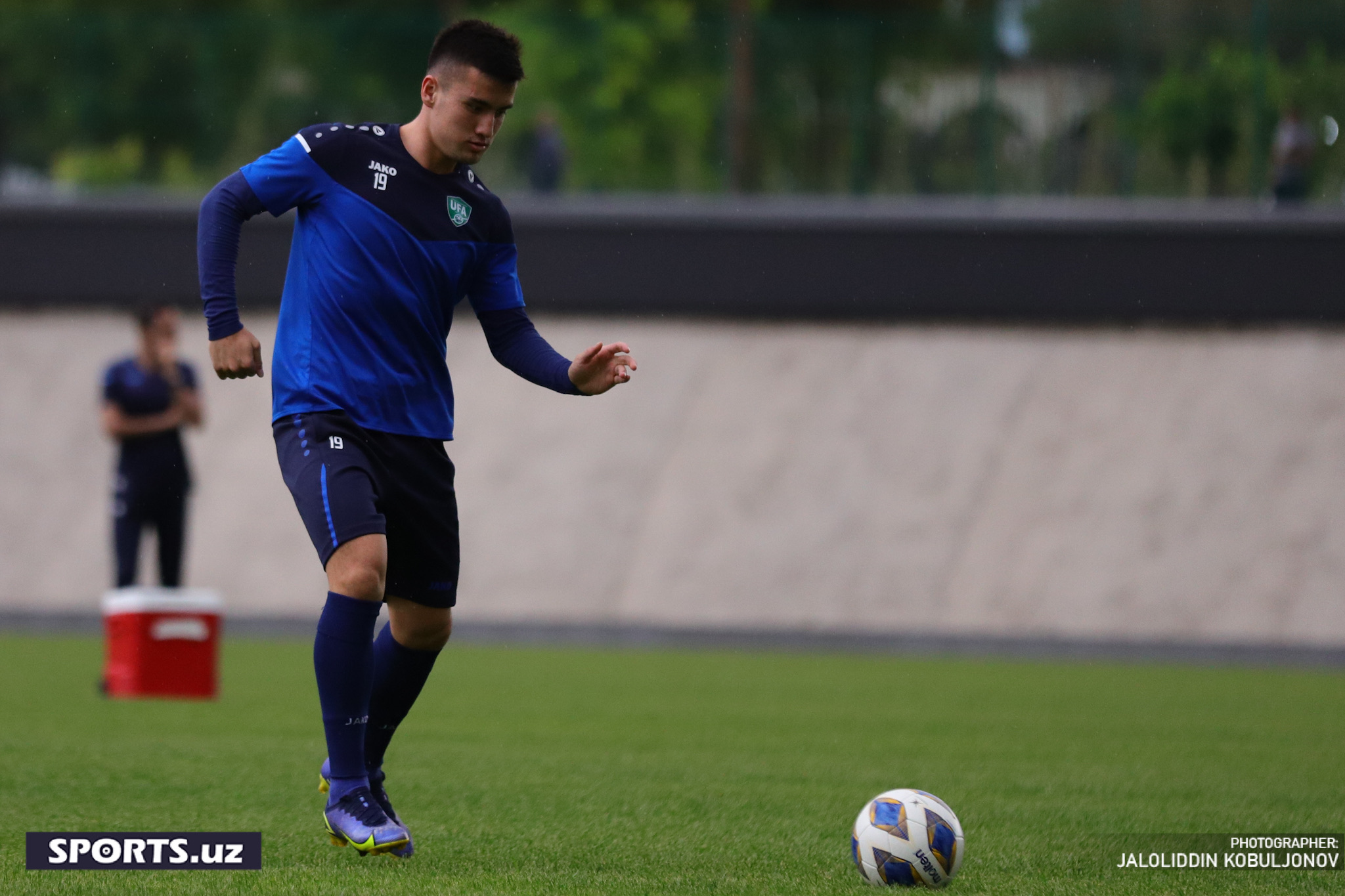 Uzbekistan U23 training