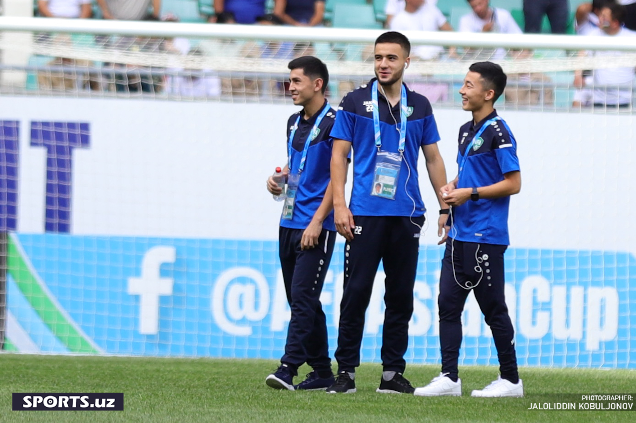Uzb - Saud. Futbolchilar maydonda