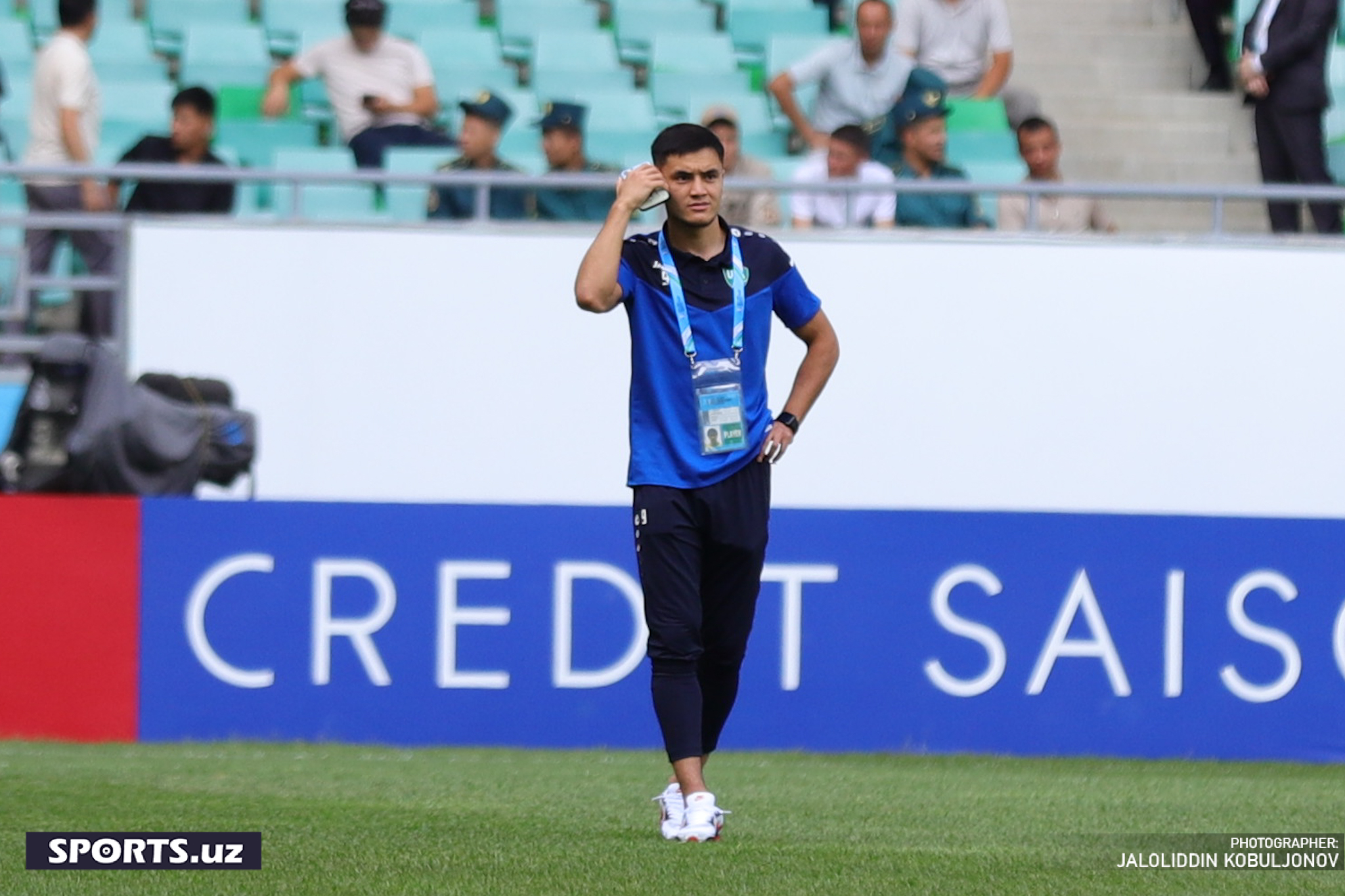 Uzb - Saud. Futbolchilar maydonda