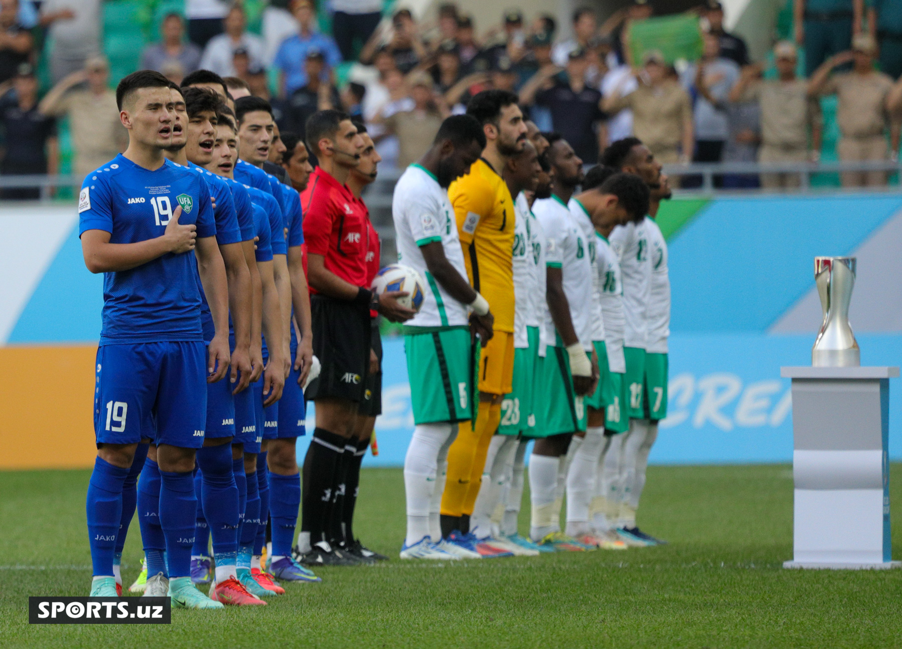 Uzbekistan Saudi 0:2 (Azamat)