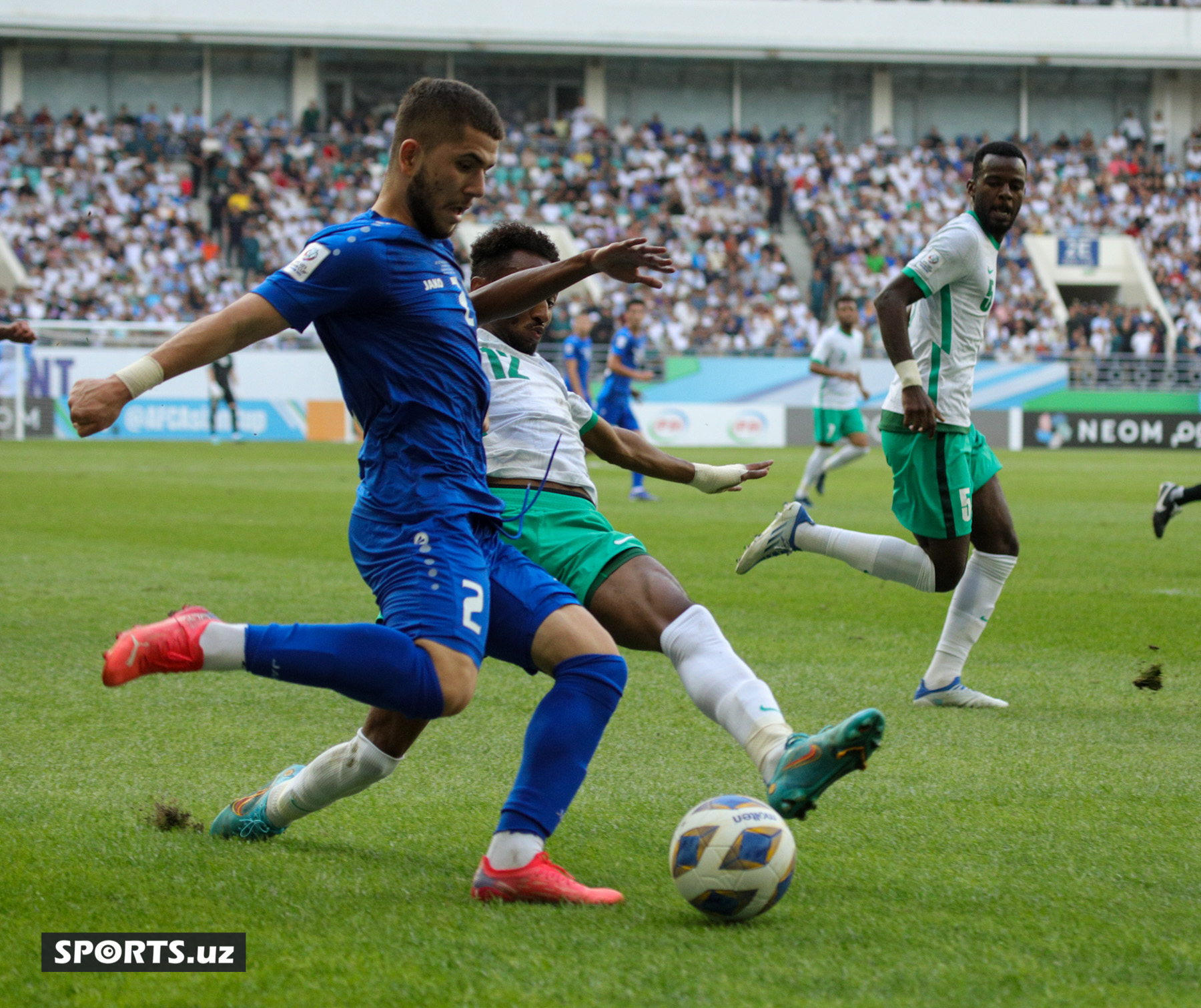 Uzbekistan Saudi 0:2 (Azamat)