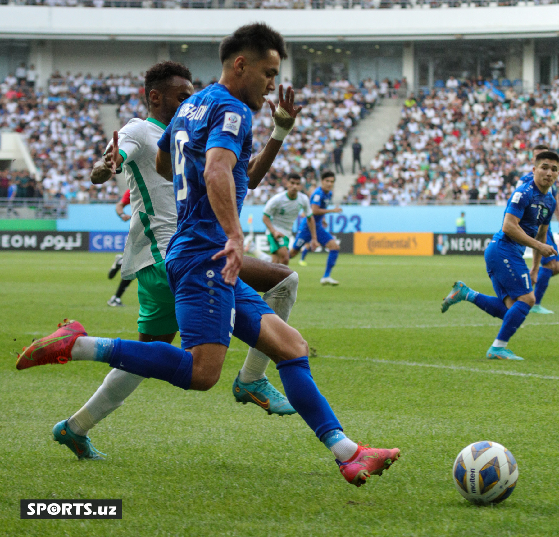 Uzbekistan Saudi 0:2 (Azamat)