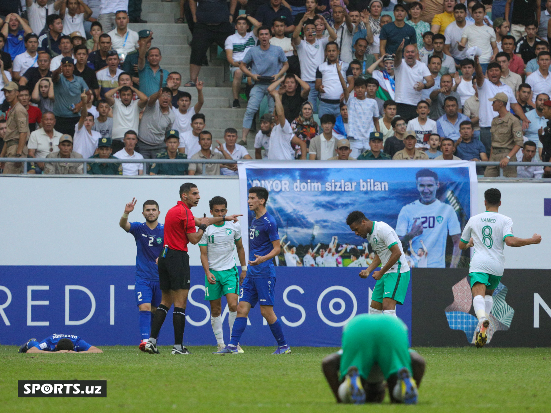 Uzbekistan Saudi 0:2 (Azamat)