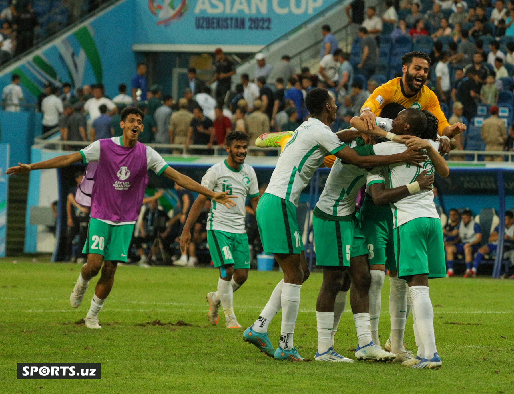 Uzbekistan Saudi 0:2 (Azamat)