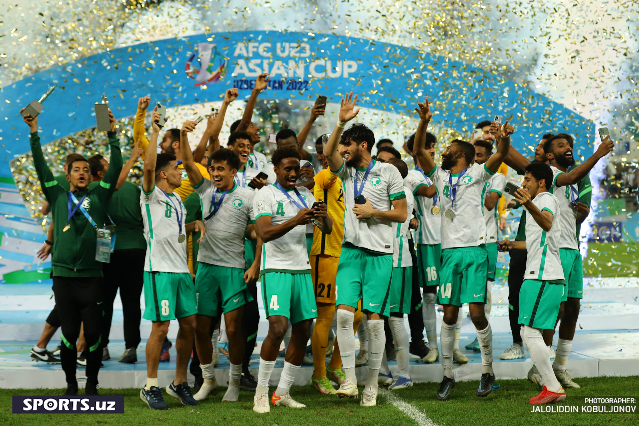 U 23 final taqdirlash