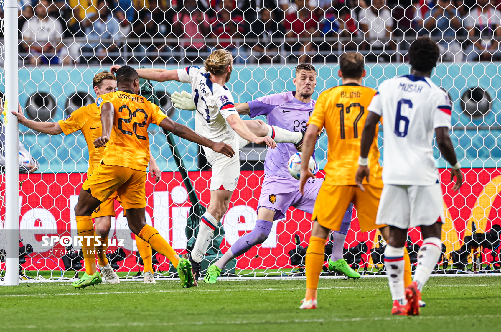 WC Netherlands vs USA