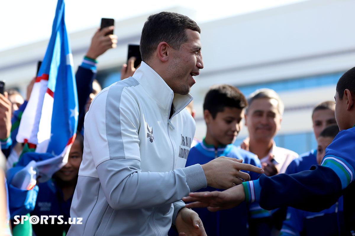 isroil madrimov kutib olish 07-10-2019