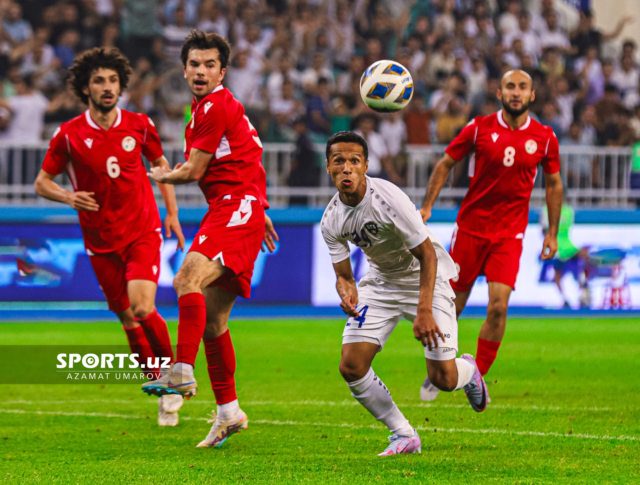 CAFA NC. Uzbekistan vs Tajikistan 5:1