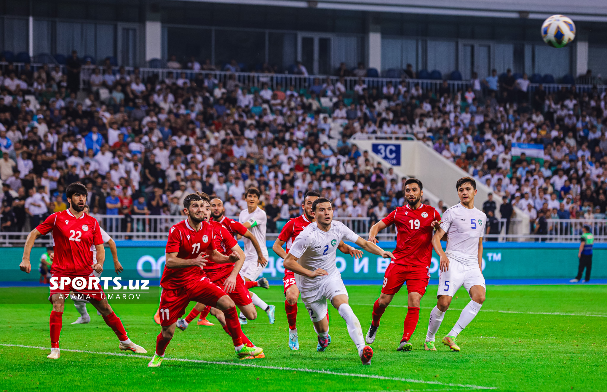 CAFA NC. Uzbekistan vs Tajikistan 5:1