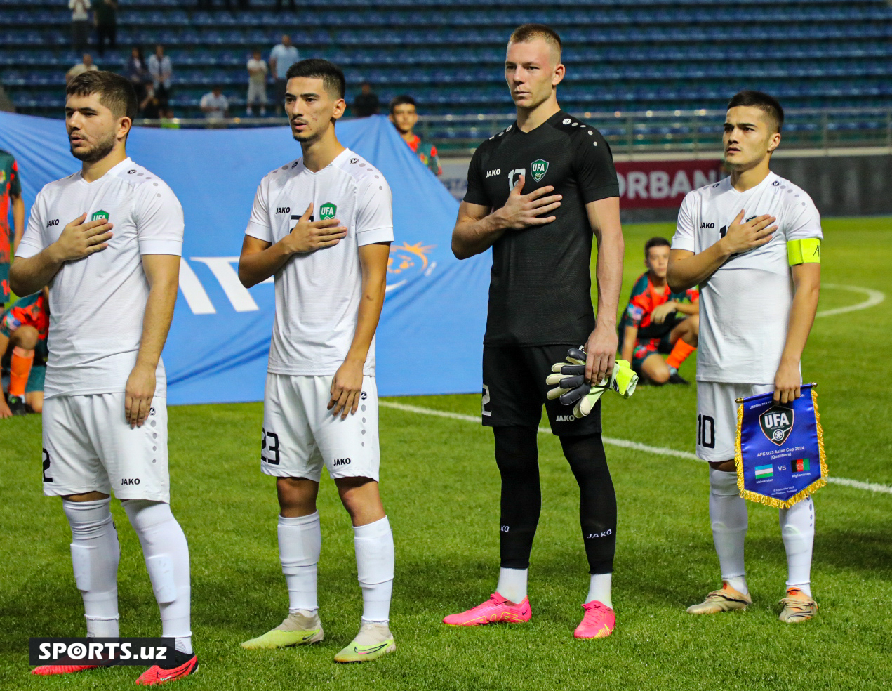 U23 saralash. Uzbekistan - Afghanistan 06.09.2023