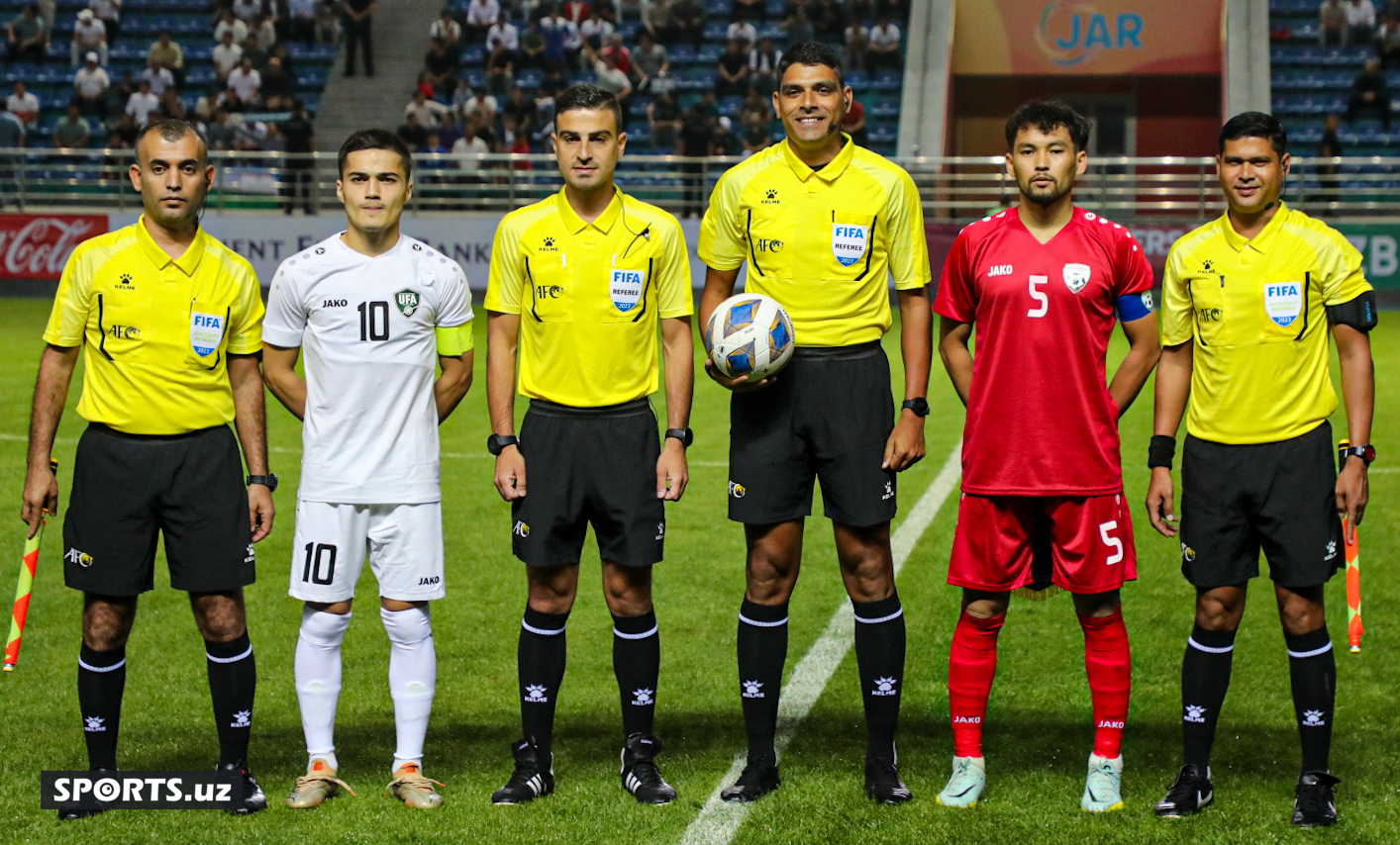 U23 saralash. Uzbekistan - Afghanistan 06.09.2023