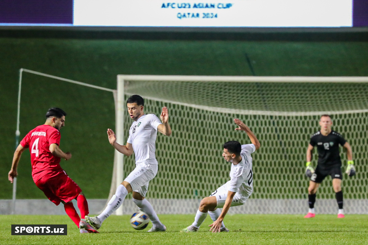 U23 saralash. Uzbekistan - Afghanistan 06.09.2023