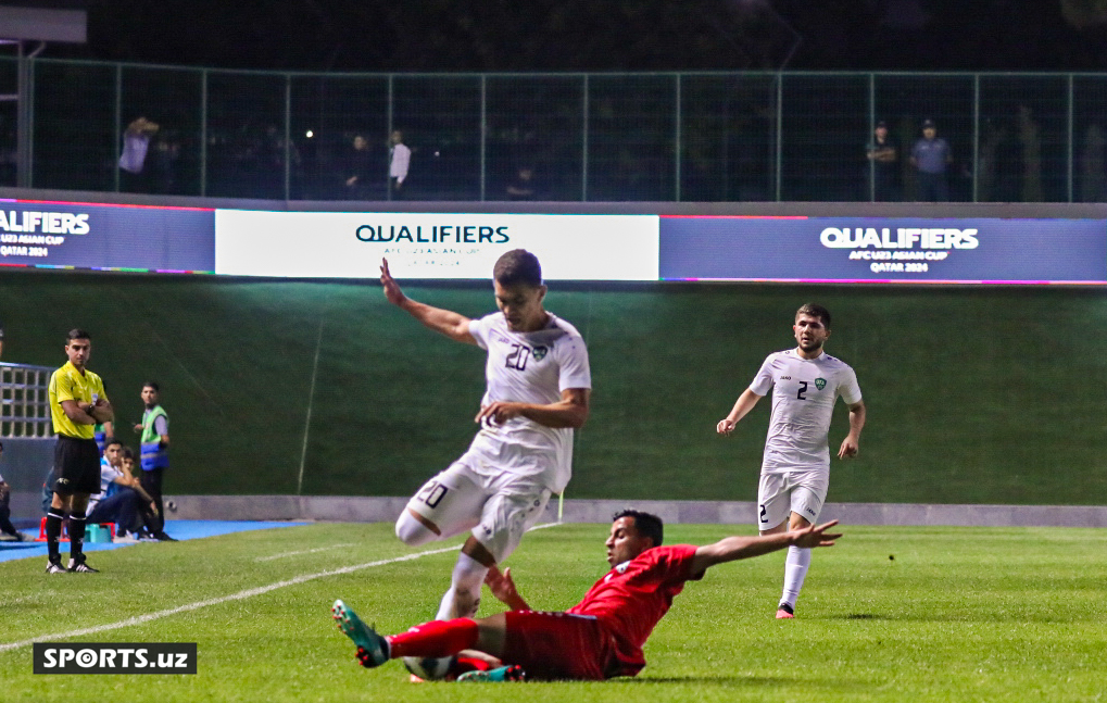 U23 saralash. Uzbekistan - Afghanistan 06.09.2023