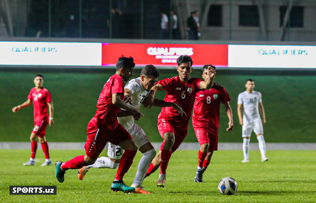 U23 saralash. Uzbekistan - Afghanistan 06.09.2023