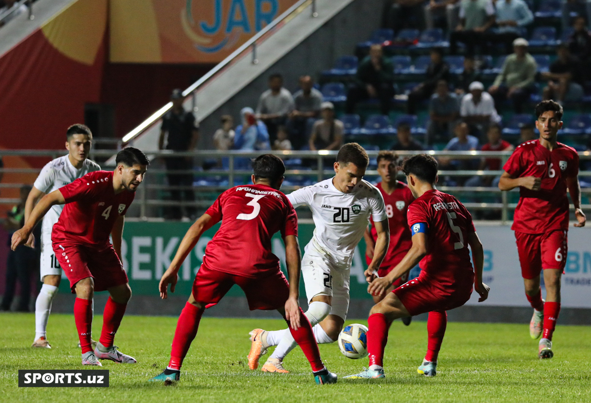 U23 saralash. Uzbekistan - Afghanistan 06.09.2023