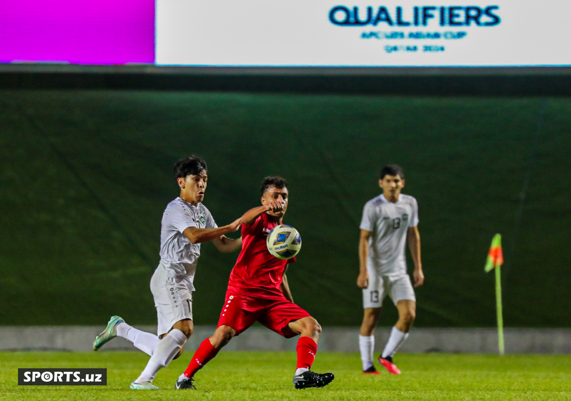U23 saralash. Uzbekistan - Afghanistan 06.09.2023