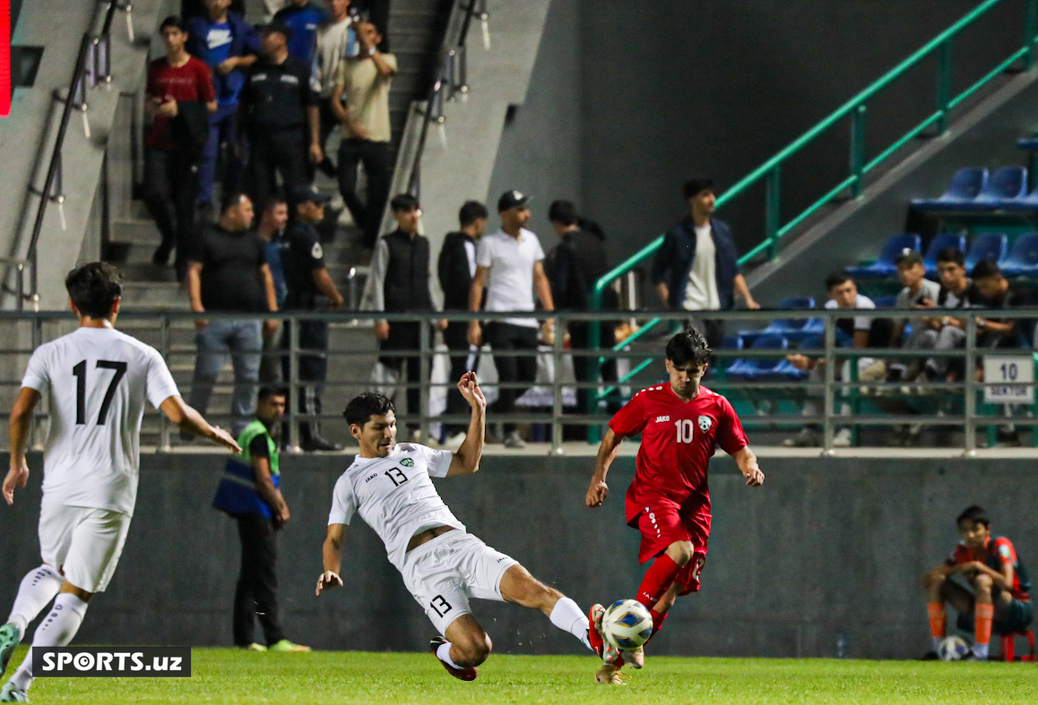 U23 saralash. Uzbekistan - Afghanistan 06.09.2023