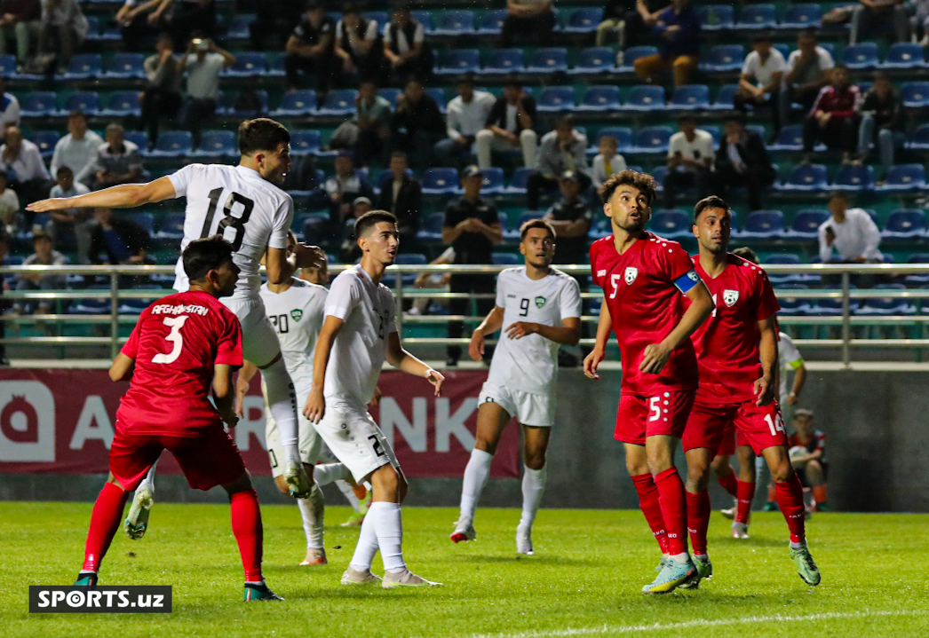 U23 saralash. Uzbekistan - Afghanistan 06.09.2023