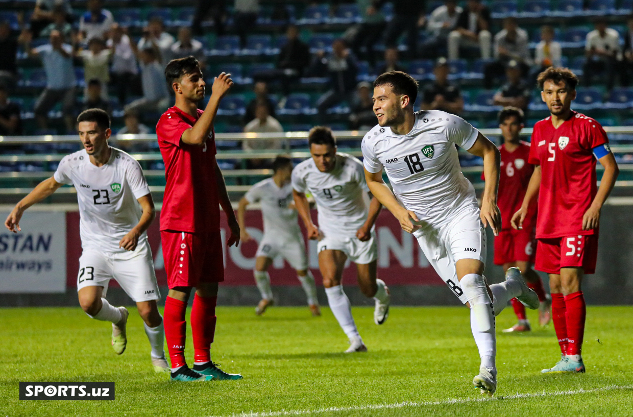 U23 saralash. Uzbekistan - Afghanistan 06.09.2023