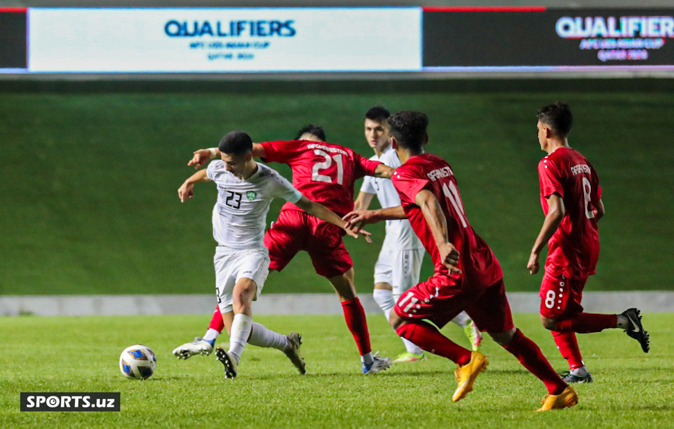 U23 saralash. Uzbekistan - Afghanistan 06.09.2023