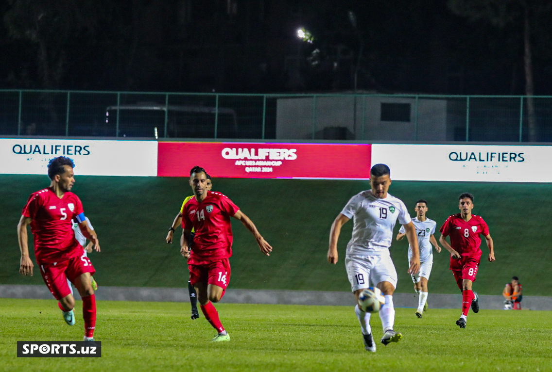U23 saralash. Uzbekistan - Afghanistan 06.09.2023