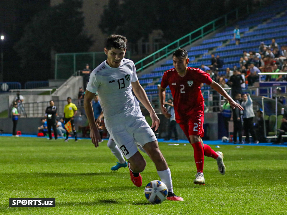 U23 saralash. Uzbekistan - Afghanistan 06.09.2023