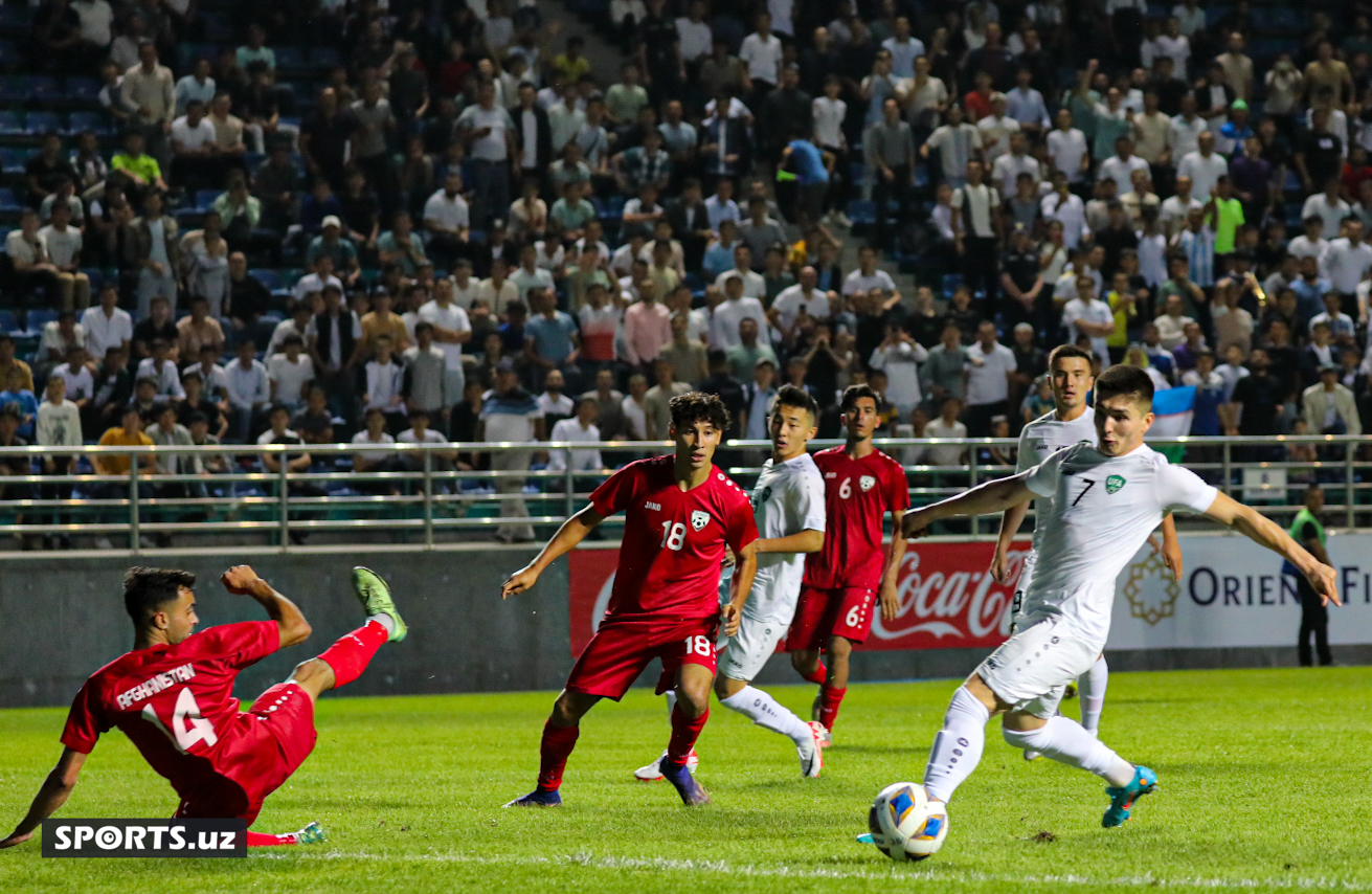 U23 saralash. Uzbekistan - Afghanistan 06.09.2023