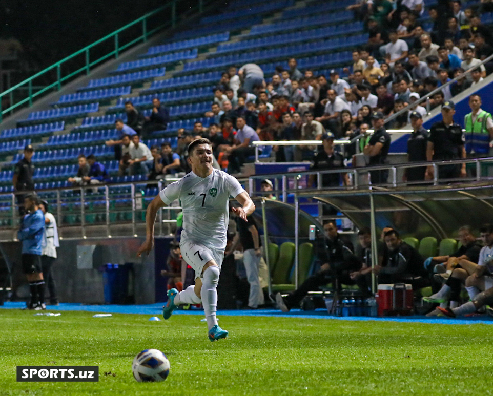U23 saralash. Uzbekistan - Afghanistan 06.09.2023