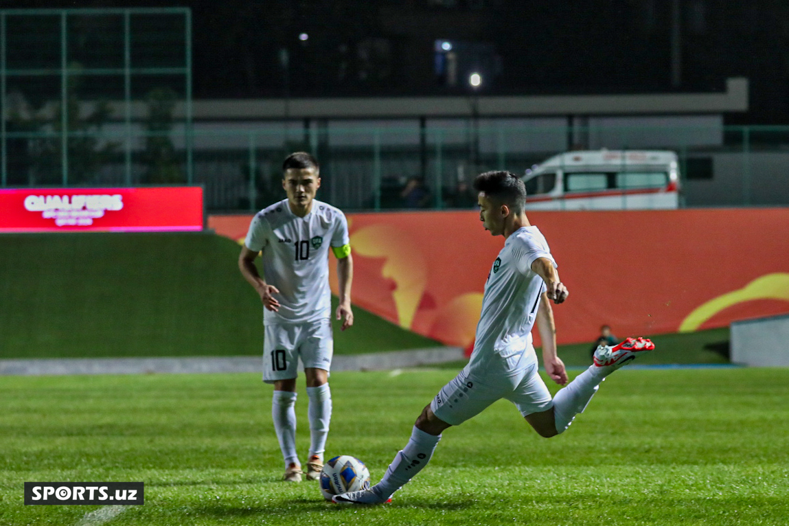 U23 saralash. Uzbekistan - Afghanistan 06.09.2023