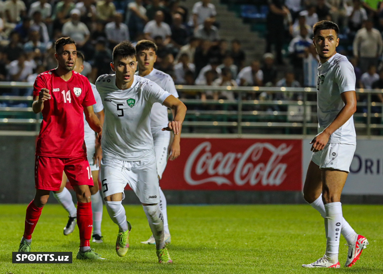 U23 saralash. Uzbekistan - Afghanistan 06.09.2023