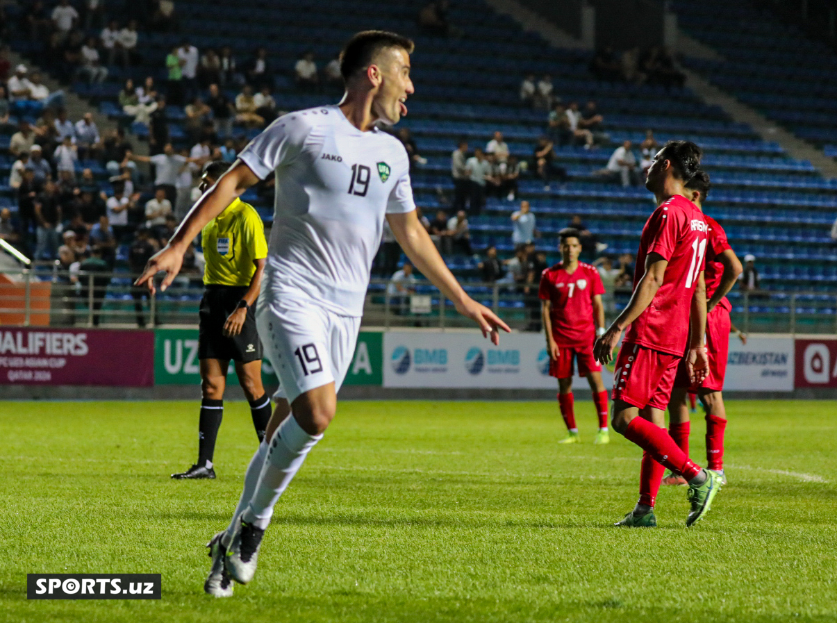 U23 saralash. Uzbekistan - Afghanistan 06.09.2023