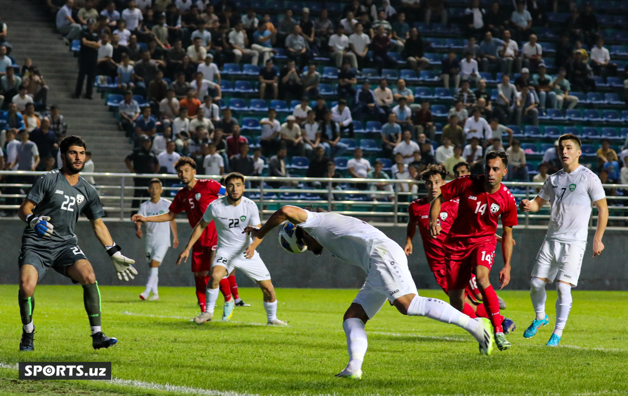 U23 saralash. Uzbekistan - Afghanistan 06.09.2023