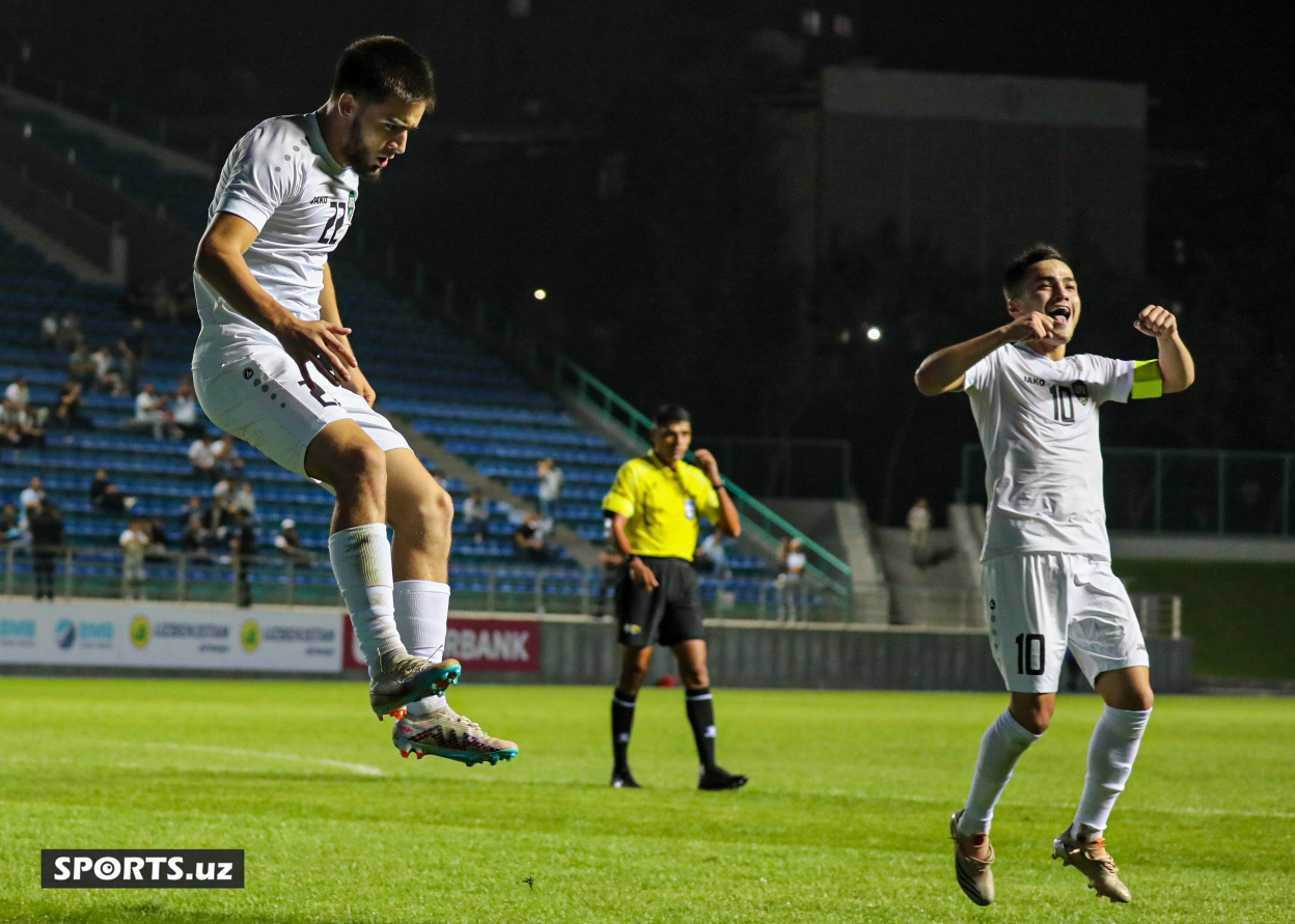 U23 saralash. Uzbekistan - Afghanistan 06.09.2023