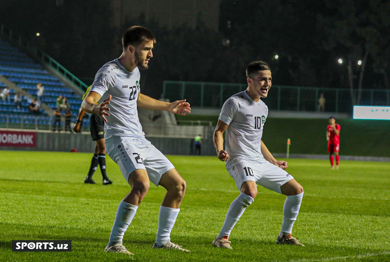 U23 saralash. Uzbekistan - Afghanistan 06.09.2023