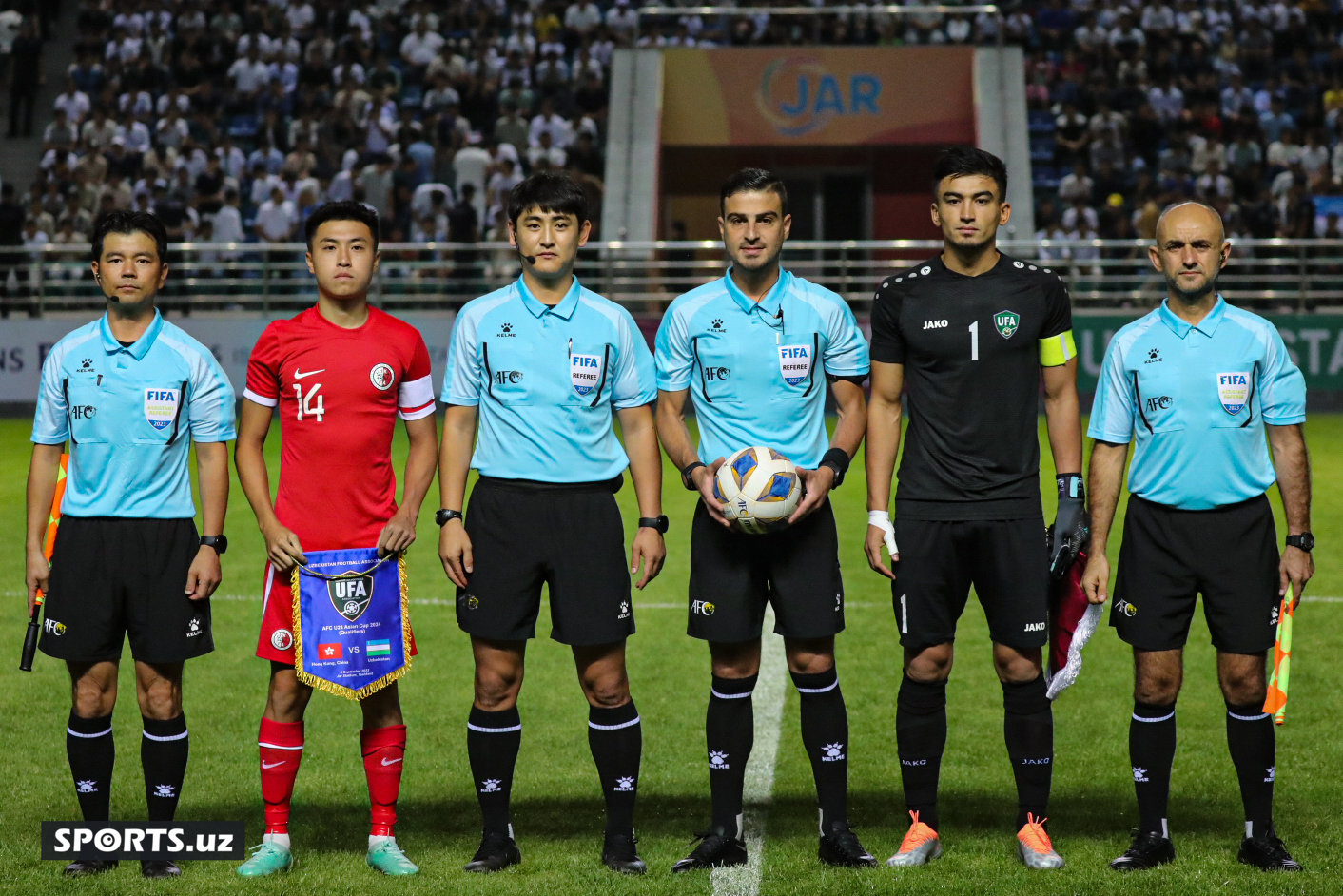 U23 saralash. Uzbekistan - Hong Kong 09.09.2023