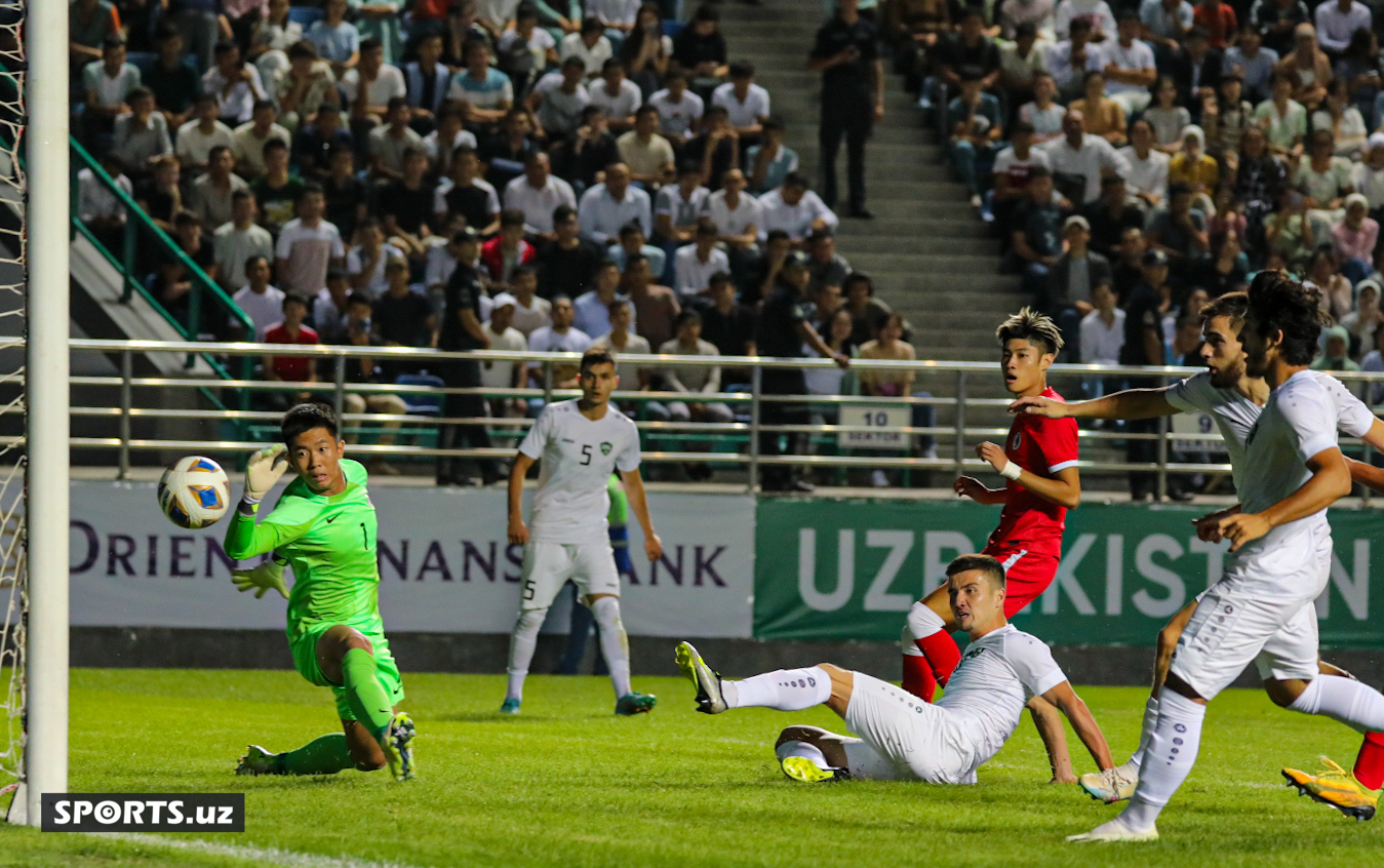U23 saralash. Uzbekistan - Hong Kong 09.09.2023