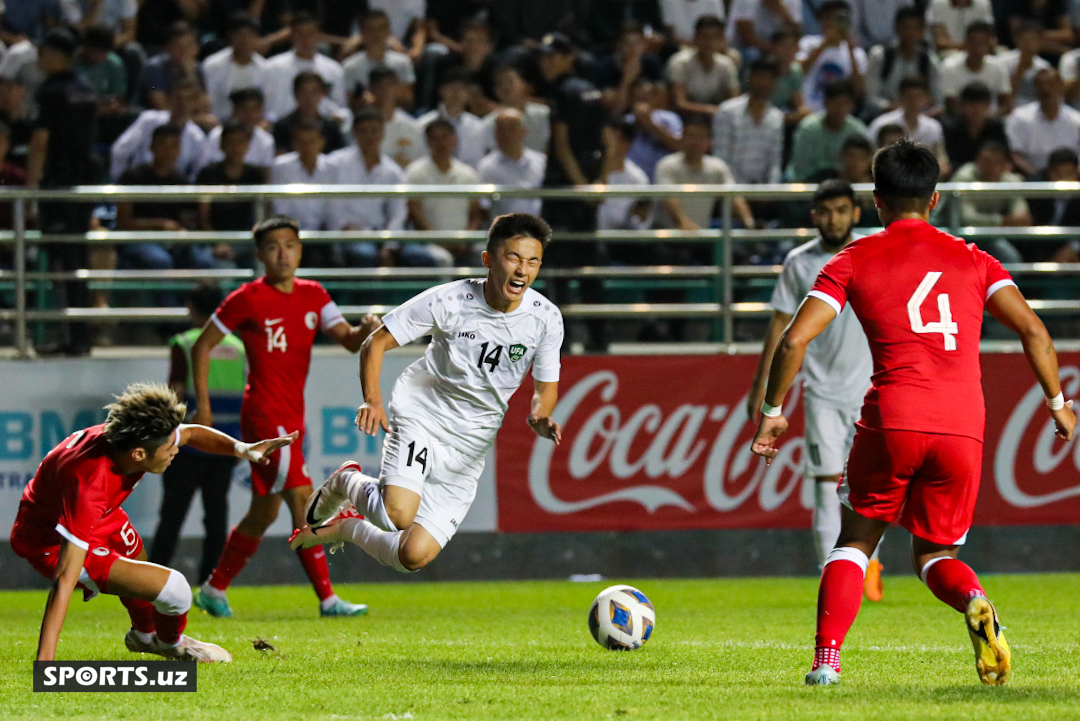 U23 saralash. Uzbekistan - Hong Kong 09.09.2023