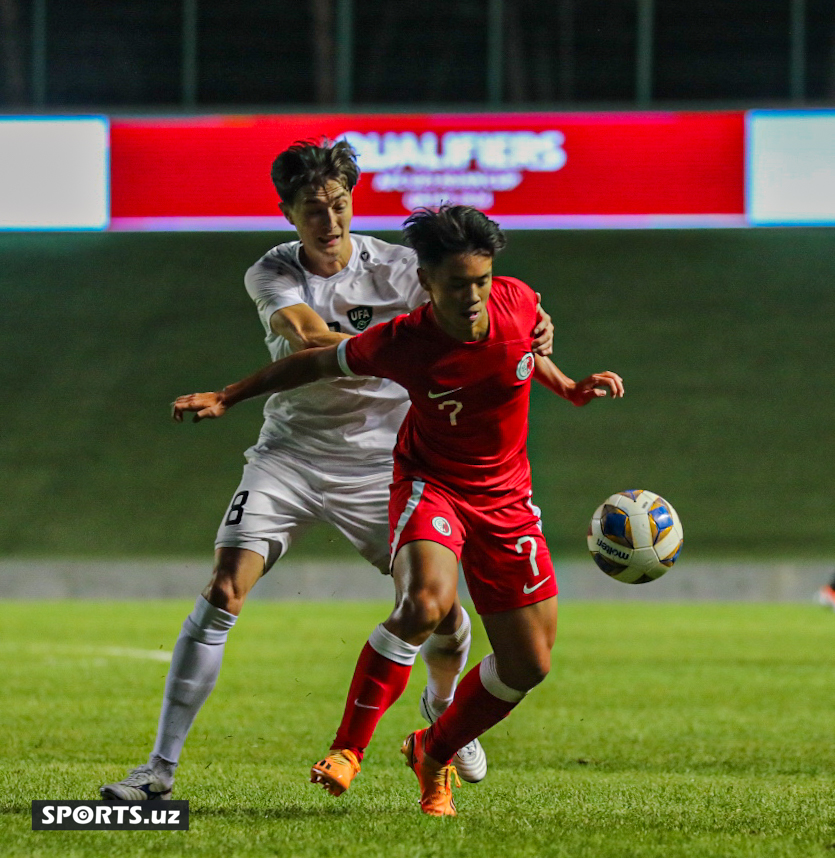 U23 saralash. Uzbekistan - Hong Kong 09.09.2023