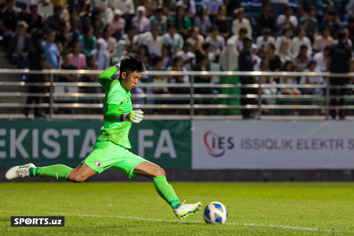 U23 saralash. Uzbekistan - Hong Kong 09.09.2023