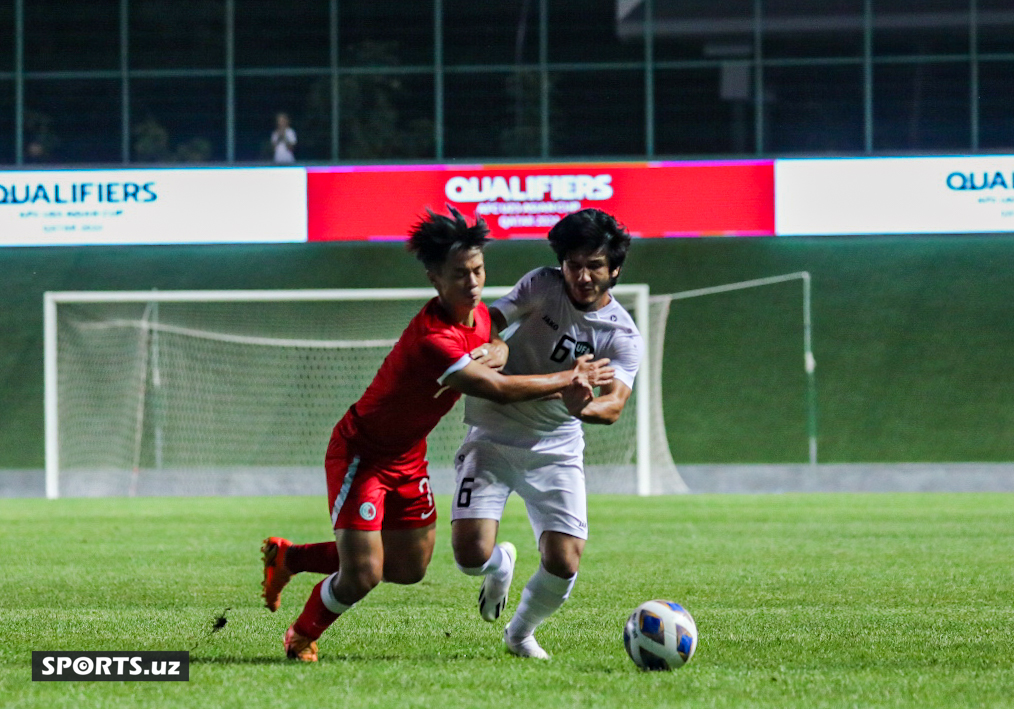 U23 saralash. Uzbekistan - Hong Kong 09.09.2023