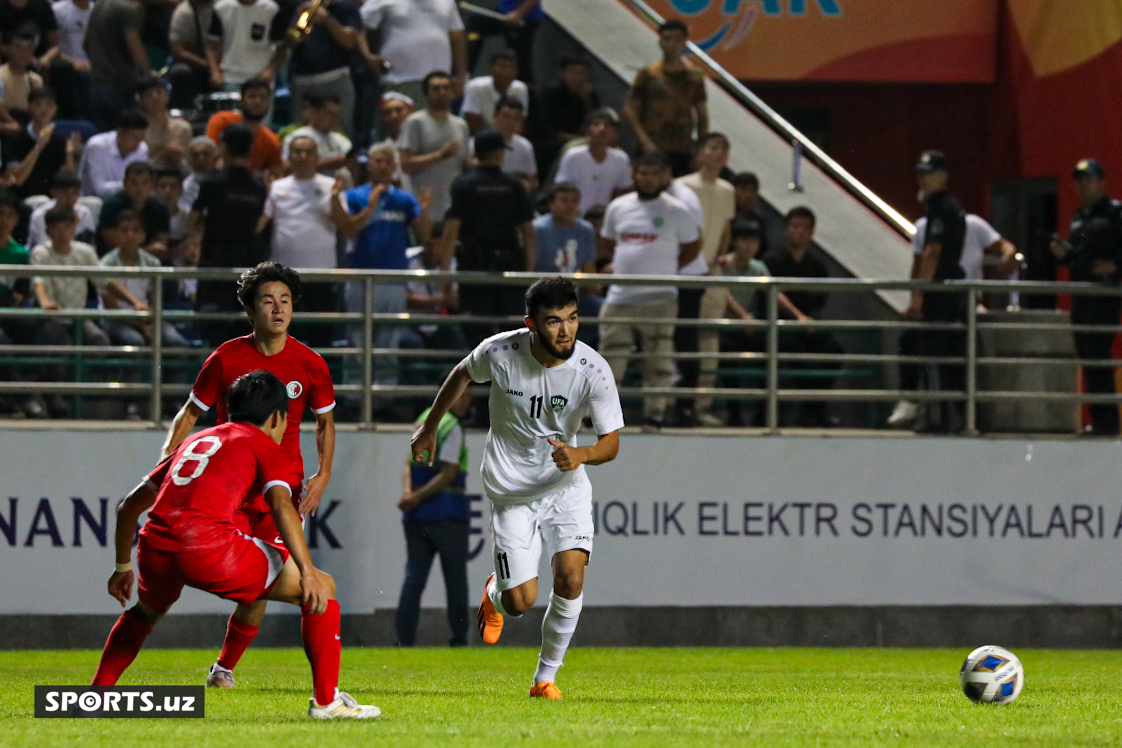 U23 saralash. Uzbekistan - Hong Kong 09.09.2023