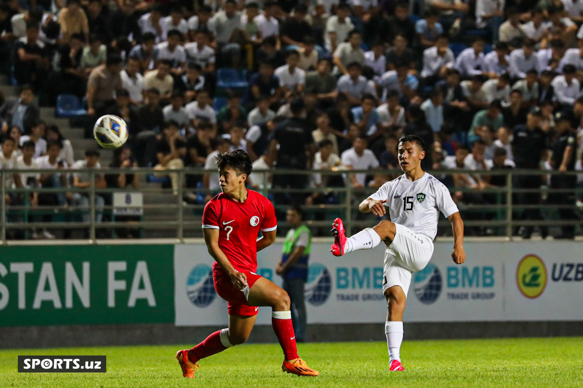 U23 saralash. Uzbekistan - Hong Kong 09.09.2023