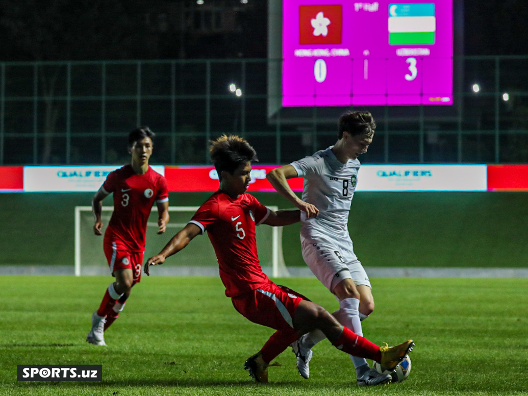 U23 saralash. Uzbekistan - Hong Kong 09.09.2023